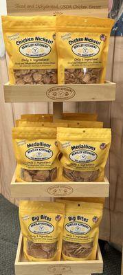 100% White meat Chicken Breast only! Locally made