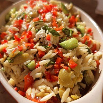 Greek Orzo Pasta Salad