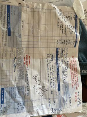 This idea my reciept. Do not go here!!