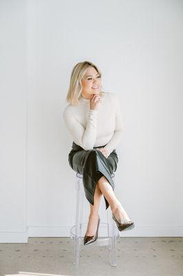 Nice to meet you. I'm Tanya Beldin, the artist behind the chair.