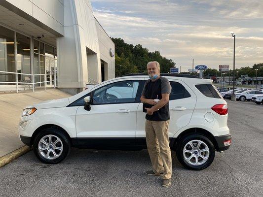 2020 Ford Ecosport for this Kind Gentleman.