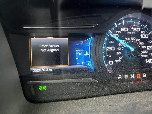 How I left the dealership today... with a whole new problem that won't go off that they charged me an extra 180 to screw up even further.