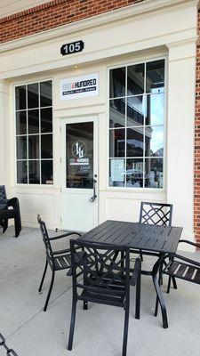 Entrance. Opening January 2025