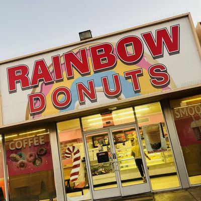 Rainbow Donuts