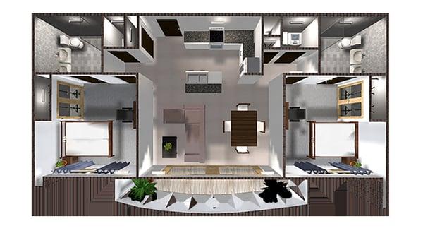 2 Bedroom PH at Friendly Apartments