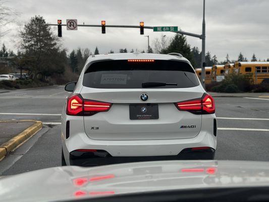 Love the tail lights!