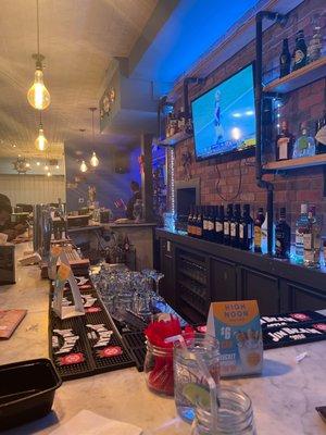 Bar area