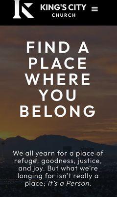 Cover photo of their website