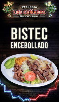 Bistec encebollado