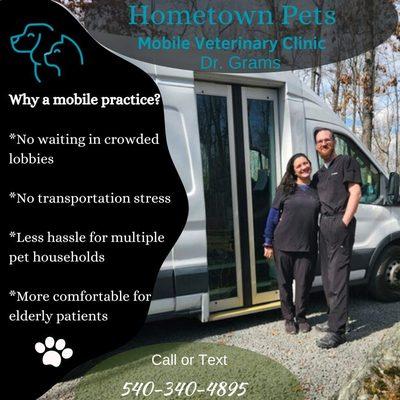 Hometown Pets Mobile Veterinary Clinic