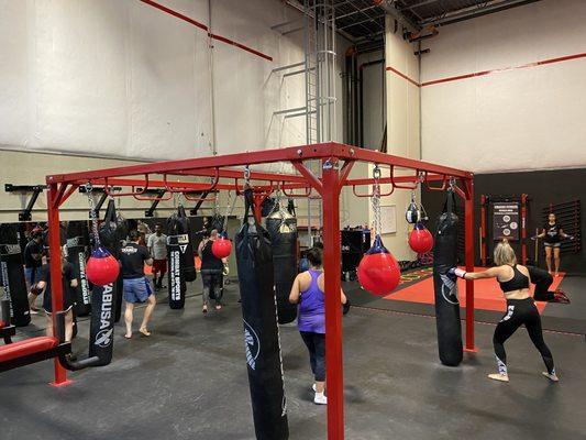 Cardio Kickboxing Class Monday, Tuesday and Thursday at 5:15pm.