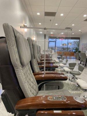 Pedicure chairs