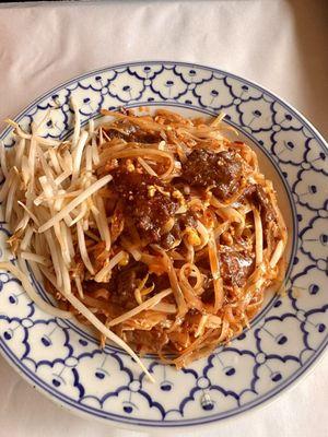 Beef Pad Thai