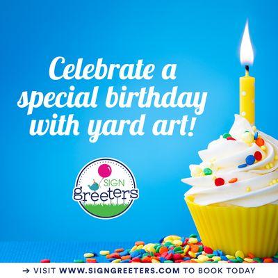 Sign Greeters Yard Greetings Signs