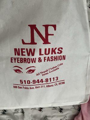New Luks Eyebrow & Fashion