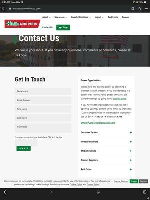 O'Reilly Auto Parts Distribution Center