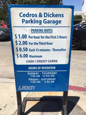 Info and rates - may 2017. ***Note: NO VALIDATION!!!!