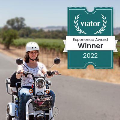 We are the proud recipients of the 2022 Experience Award out of 338,000 experiences.