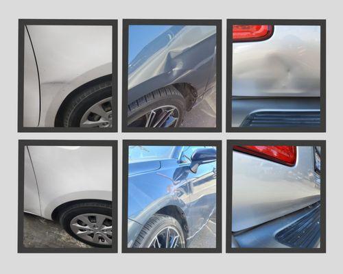 Before and after photos