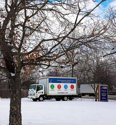 CBS IT Company Truck