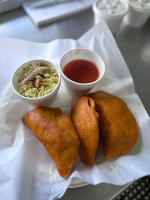 Una orden de pastelitos de carne
