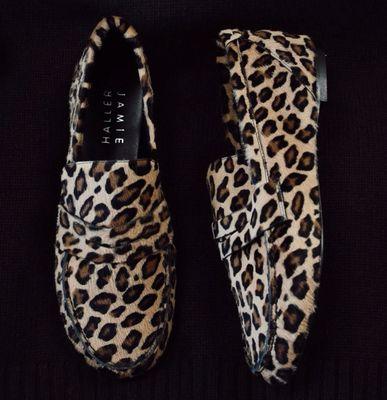 Jamie Haller Leopard Loafers