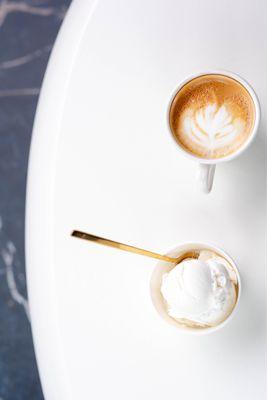 ice cream & coffee...the perfect pairing