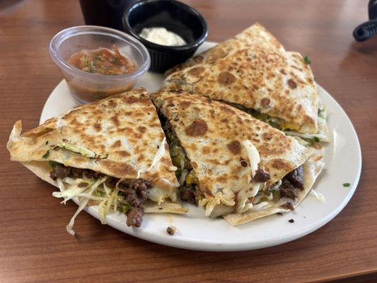 Carne Asada Quesadilla