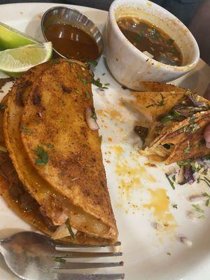 Birria tacos
