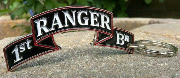Army Ranger Bottle Opener Custom Keychain