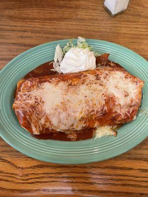 Chili Colorado burrito ! Yummy