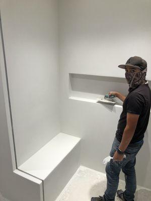 Venetian plaster work