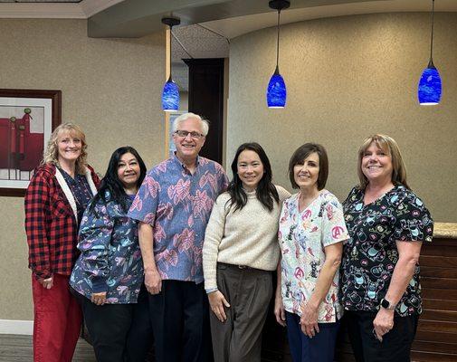 Dr. Lee, Dr. Saunders, and Team!