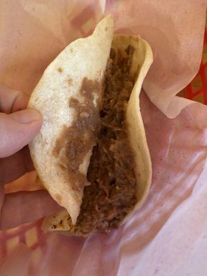 bean taco
