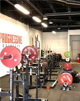 The POD has a bunch of racks. Ain't that something?