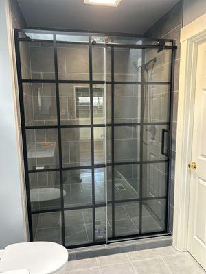 Door glass