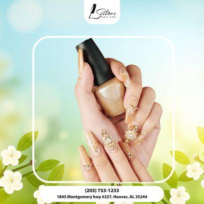 Nude beige nails with a glossy finish -- subtle, graceful, and ready to match your cozy sweaters. Simplicity meets sophistication!