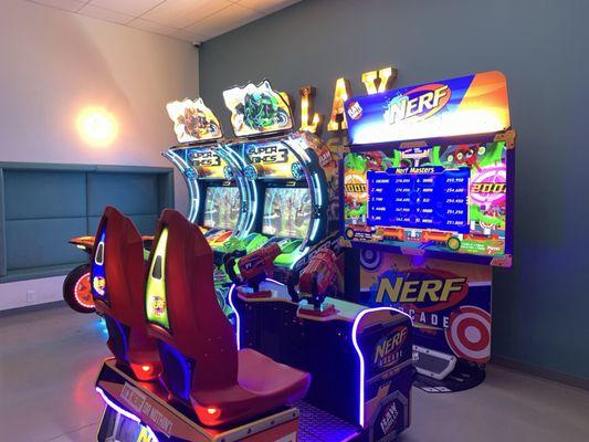 Video games while you wait!