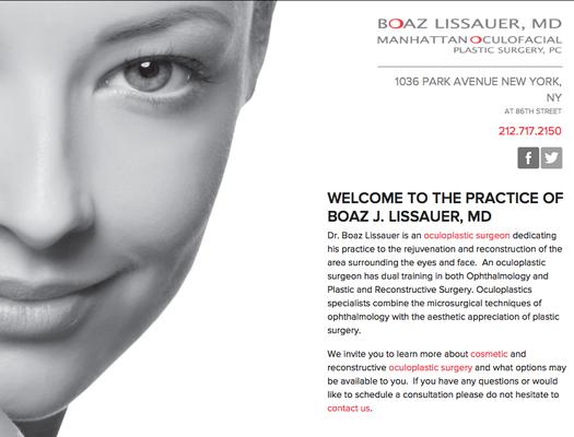 Browse our website at www.oculofacialNYC.com