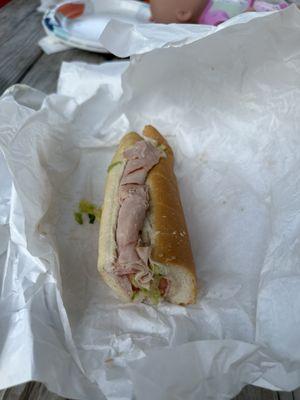 What my Italian hoagie looks like