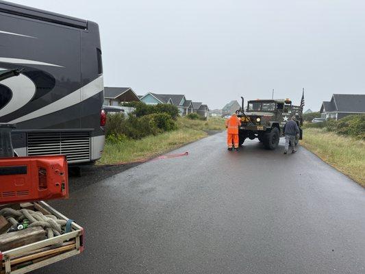 Beck's Towing Road and Beach Recovery