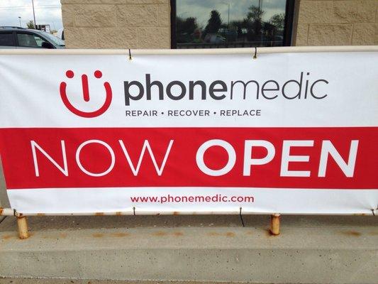 Sign out front