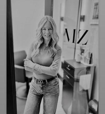 Marisa owner/hairstylist at MZ Hair Studio has over 20 years of experience cutting hair and doing custom hair color for clients.