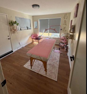 Room was inviting and so cute