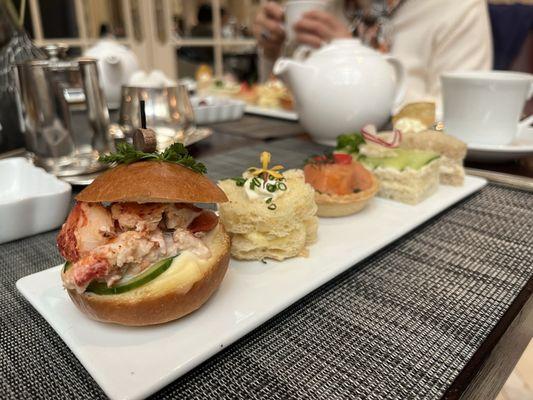 Afternoon tea sandwiches