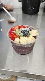 Acai Bowl filled with fresh fruits