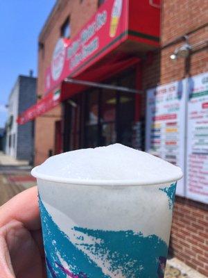 Coconut ~ pineapple water ice