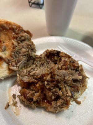 Jumbo pork sandwich..