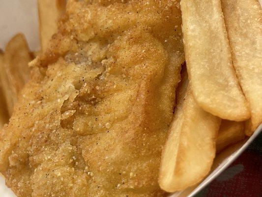 Cod and fries