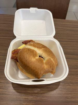 Bacon Egg and Cheese Bagel